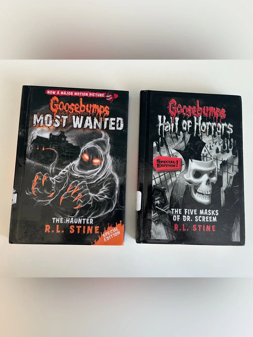 Goosebumps Horror Books by R.L. Stine - Lot of 6 Hardcover & Paperback